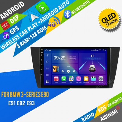 AISINIMI Android Car DVD Player For BMW 3-Series E90 E91 E92 E93 2005 - 2013 radio Car Audio multimedia Gps Stereo Monitor screen carplay auto all in one navigation