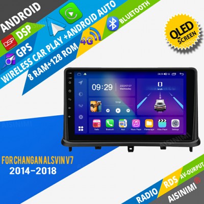 AISINIMI Android Car DVD Player For Changan Alsvin V7 2014-2018 radio Car Audio multimedia Gps Stereo Monitor screen carplay auto all in one navigation
