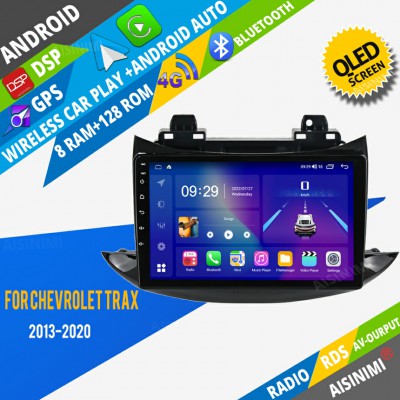 AISINIMI Android Car DVD Player For Chevrolet TRAX 2013-2020 radio Car Audio multimedia Gps Stereo Monitor screen carplay auto all in one navigation
