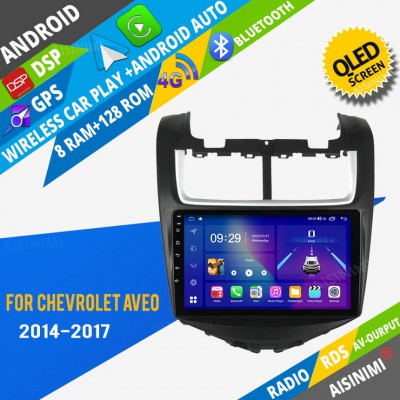 AISINIMI Android Car DVD Player For Chevrolet Aveo 2014-2017 radio Car Audio multimedia Gps Stereo Monitor screen carplay auto all in one navigation