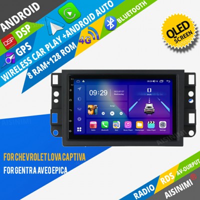 AISINIMI Android Car DVD Player For Chevrolet Lova Captiva Gentra Aveo Epica radio Car Audio multimedia Gps Stereo Monitor screen carplay auto all in one navigation