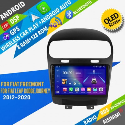 AISINIMI Android Car DVD Player For FIAT Freemont 2012-2014  Fiat Leap 2012-2020 Dodge Journey radio Car Audio multimedia Gps Stereo Monitor screen carplay auto all in one navigation