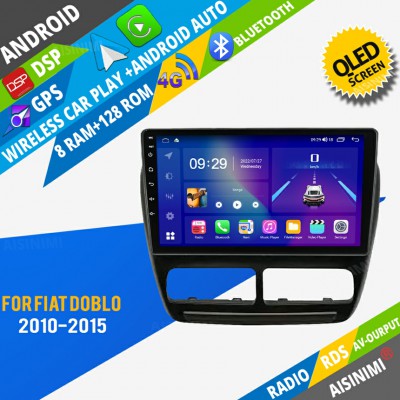 AISINIMI Android Car DVD Player For Fiat Doblo 2010-2015 radio Car Audio multimedia Gps Stereo Monitor screen carplay auto all in one navigation