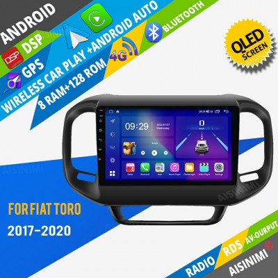 AISINIMI Android Car DVD Player For FIAT Toro 2017-2020 radio Car Audio multimedia Gps Stereo Monitor screen carplay auto all in one navigation