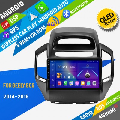 AISINIMI Android Car DVD Player For GEELY GC6 2014-2016 radio Car Audio multimedia Gps Stereo Monitor screen carplay auto all in one navigation