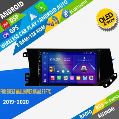 AISINIMI Android Car DVD Player For GREAT WALL Hover Haval F7 F7X 2019 - 2020 radio Car Audio multimedia Gps Stereo Monitor screen carplay auto all in one navigation