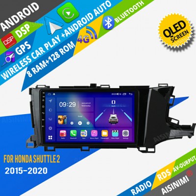 AISINIMI Android Car DVD Player For Honda Shuttle 2 2015 - 2020 radio Car Audio multimedia Gps Stereo Monitor screen carplay auto all in one navigation