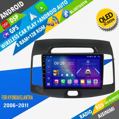 AISINIMI Android Car DVD Player For Hyundai Elantra 2006-2011 radio Car Audio multimedia Gps Stereo Monitor screen carplay auto all in one navigation