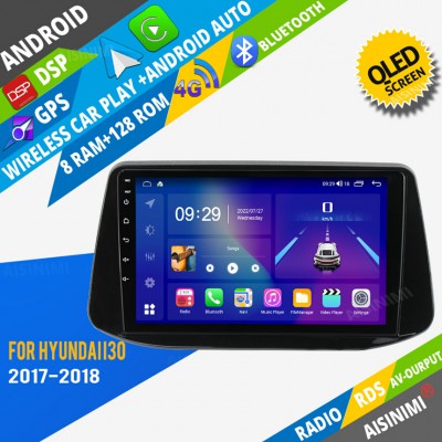 AISINIMI Android Car DVD Player For Hyundai i30 2017 2018 radio Car Audio multimedia Gps Stereo Monitor screen carplay auto all in one navigation