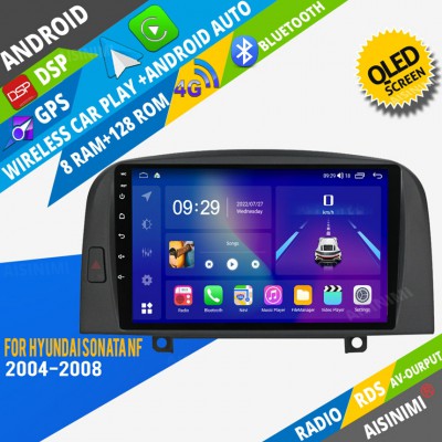 AISINIMI Android Car DVD Player For Hyundai SONATA NF 2004-2008 radio Car Audio multimedia Gps Stereo Monitor screen carplay auto all in one navigation