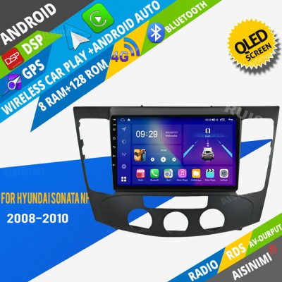AISINIMI Android Car DVD Player For Hyundai Sonata NF 2008-2010 radio Car Audio multimedia Gps Stereo Monitor screen carplay auto all in one navigation