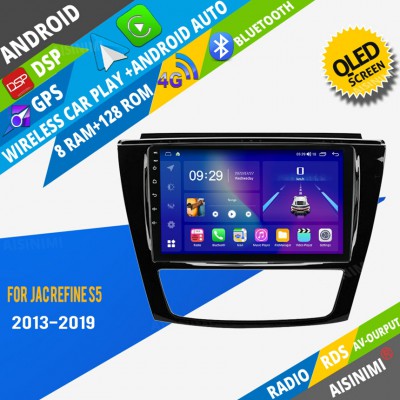AISINIMI Android Car DVD Player For JAC Refine S5 2013-2019 radio Car Audio multimedia Gps Stereo Monitor screen carplay auto all in one navigation