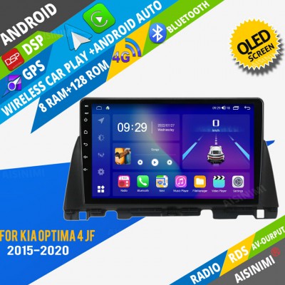 AISINIMI Android Car DVD Player For KIA Optima 4 JF 2015-2020 radio Car Audio multimedia Gps Stereo Monitor screen carplay auto all in one navigation