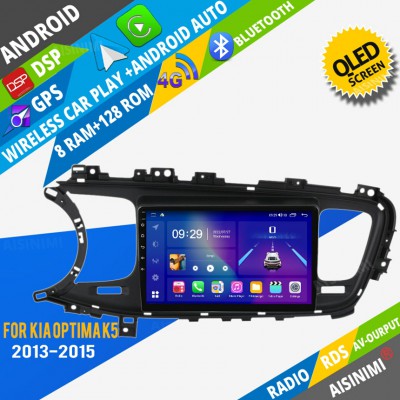 AISINIMI Android Car DVD Player For KIA Optima K5 2013-2015 radio Car Audio multimedia Gps Stereo Monitor screen carplay auto all in one navigation