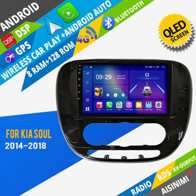 AISINIMI Android Car DVD Player For KIA Soul 2014-2018 radio Car Audio multimedia Gps Stereo Monitor screen carplay auto all in one navigation