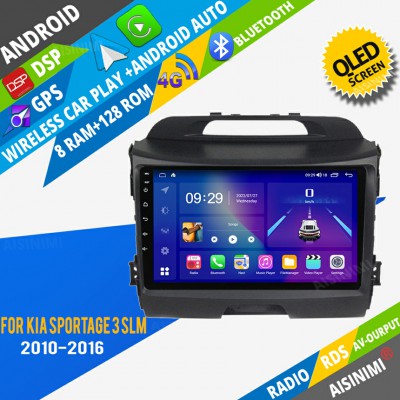 AISINIMI Android Car DVD Player For Kia Sportage 3 SL 2010-2016 radio Car Audio multimedia Gps Stereo Monitor screen carplay auto all in one navigation