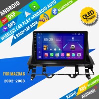 AISINIMI Android Car DVD Player For Mazda 6 2002 2003 2004 2005 2006 2007 2008 radio Car Audio multimedia Gps Stereo Monitor screen carplay auto all in one navigation