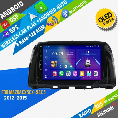 AISINIMI Android Car DVD Player For Mazda CX5 CX-5 CX 5 2012 - 2015 radio Car Audio multimedia Gps Stereo Monitor screen carplay auto all in one navigation