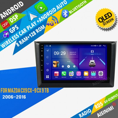 AISINIMI Android Car DVD Player For Mazda CX9 CX-9 CX 9 TB 2006-2016 radio Car Audio multimedia Gps Stereo Monitor screen carplay auto all in one navigation