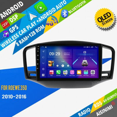 AISINIMI Android Car DVD Player For Roewe 350 2010-2016 radio Car Audio multimedia Gps Stereo Monitor screen carplay auto all in one navigation