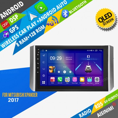 AISINIMI Android Car DVD Player For MITSUBISHI XPANDER 2017 radio Car Audio multimedia Gps Stereo Monitor screen carplay auto all in one navigation