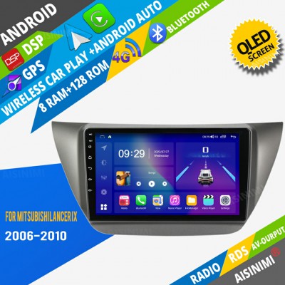AISINIMI Android Car DVD Player For Mitsubishi Lancer IX 2006-2010 radio Car Audio multimedia Gps Stereo Monitor screen carplay auto all in one navigation