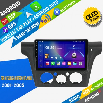 AISINIMI Android Car DVD Player For MItsubishi Airtrek Outlander 2001-2005 radio Car Audio multimedia Gps Stereo Monitor screen carplay auto all in one navigation