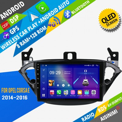 AISINIMI Android Car DVD Player For Opel Corsa E 2014 2015 2016 radio Car Audio multimedia Gps Stereo Monitor screen carplay auto all in one navigation