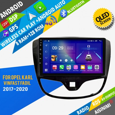 AISINIMI Android Car DVD Player For OPEL KARL VinFast Fadil 2017-2020 radio Car Audio multimedia Gps Stereo Monitor screen carplay auto all in one navigation