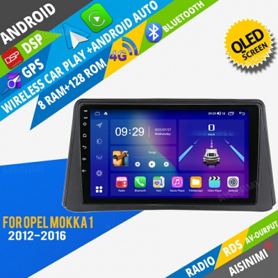 AISINIMI Android Car DVD Player For Opel Mokka 1 2012 - 2016 radio Car Audio multimedia Gps Stereo Monitor screen carplay auto all in one navigation