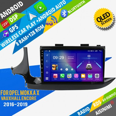 AISINIMI Android Car DVD Player For Opel Mokka X Vauxhall Encore 2016 - 2019 radio Car Audio multimedia Gps Stereo Monitor screen carplay auto all in one navigation