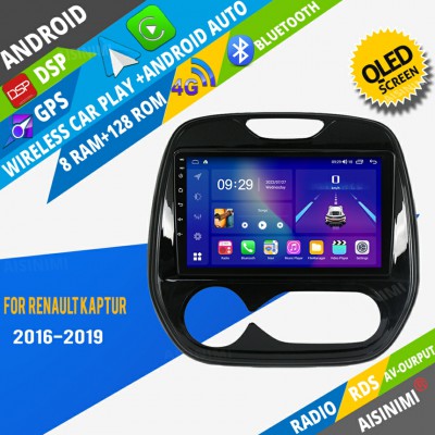 AISINIMI Android Car DVD Player For Renault Kaptur 2016-2019 Car Audio multimedia Gps Stereo Monitor screen carplay auto all in one navigation
