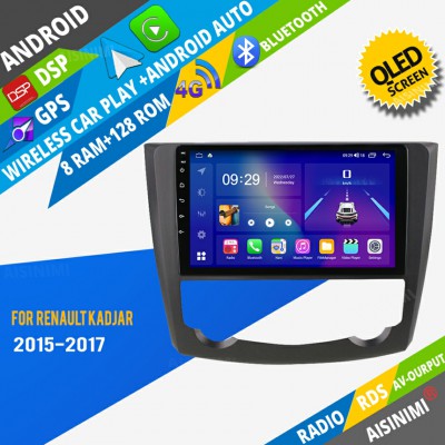 AISINIMI Android Car DVD Player For Renault Kadjar 2015-2017 Car Audio multimedia Gps Stereo Monitor screen carplay auto all in one navigation