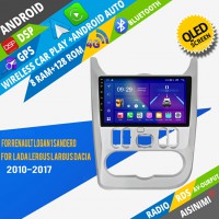 AISINIMI Android Car DVD Player For Renault Logan 1 Sandero Lada Lergus largus Dacia Duster 2010-2017 Car Audio multimedia Gps Stereo Monitor screen carplay auto all in one navigation