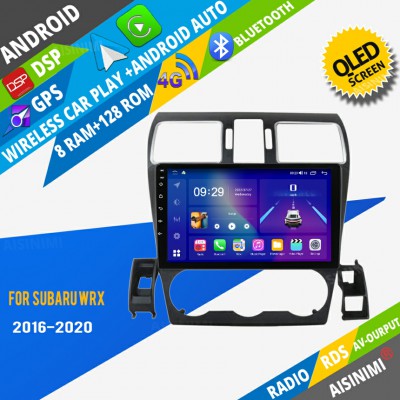 AISINIMI Android Car DVD Player For Subaru WRX 2016-2020 radio Car Audio multimedia Gps Stereo Monitor screen carplay auto all in one navigation