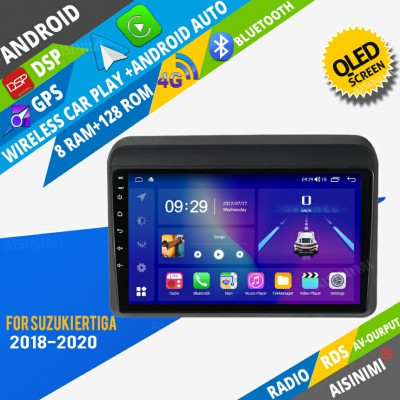 AISINIMI Android Car DVD Player For Suzuki Ertiga 2018 - 2020 radio Car Audio multimedia Gps Stereo Monitor screen carplay auto all in one navigation