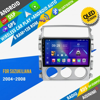AISINIMI Android Car DVD Player For Suzuki Liana 2004-2008 radio Car Audio multimedia Gps Stereo Monitor screen carplay auto all in one navigation