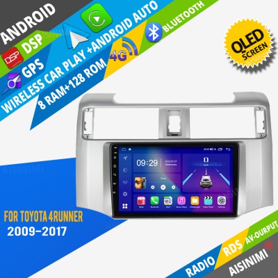 AISINIMI Android Car DVD Player For Toyota 4runner 2009 - 2017 radio Car Audio multimedia Gps Stereo Monitor screen carplay auto all in one navigation