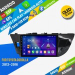 AISINIMI Android Car DVD Player For Toyota Corolla 2012-2016 radio Car Audio multimedia Gps Stereo Monitor screen carplay auto all in one navigation