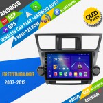 AISINIMI Android Car DVD Player For Toyota Highlander 2007-2013 radio Car Audio multimedia Gps Stereo Monitor screen carplay auto all in one navigation