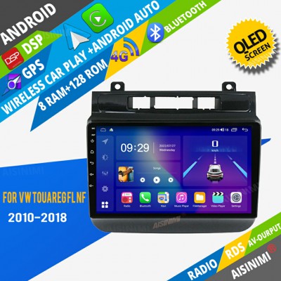 AISINIMI Android Car DVD Player For Volkswagen Touareg FL NF 2010 - 2018 radio Car Audio multimedia Gps Stereo Monitor screen carplay auto all in one navigation