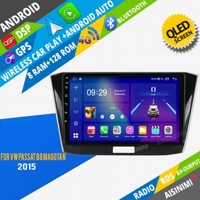 AISINIMI Android Car DVD Player For VW Passat B8 Magotan 2015 radio Car Audio multimedia Gps Stereo Monitor screen carplay auto all in one navigation