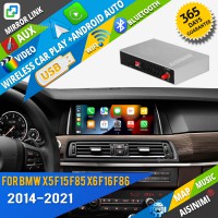 AISINIMI Wireless Apple Carplay For BMW 5 Series 5 Series F10 F11  F07 GT Android Auto Module Air play Mirror Link