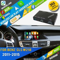 AISINIMI Wireless Apple Carplay For Benz CLS W218 2011-2015 Android Auto Module Air play Mirror Link