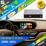 AISINIMI Wireless Apple Carplay For Mercedes Benz S-Class W221 2006-2013 Android Auto Module Air play Mirror Link