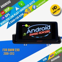  FC100 AISINIMI Car Dvd Player Android 13 For BMW 3 Series E90 E91 E92 2005-2012  auto audio GPS carplay multimedia monitor  navigation all in one