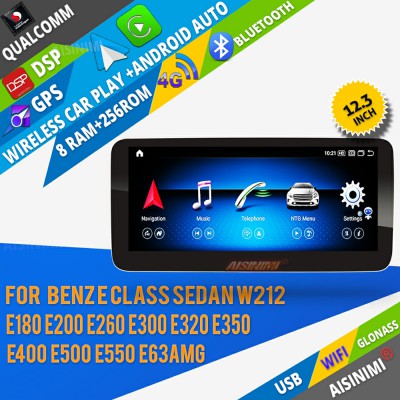 AISINIMI Android 13 Car DVD Player For Benz G Class W463 G350 G400 G500 G63 Car Audio radio multimedia Gps Stereo Monitor screen carplay auto all in one Head Unit Radio navigation 
