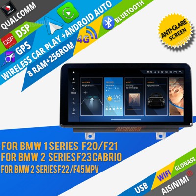 AISINIMI Android 13 Car DVD Player FOR BMW 1 Series F20/F21 2 Series F23 F22/F45 MPV radio Car Audio multimedia Gps Stereo Monitor screen carplay auto all in one Head Unit Radio navigation 